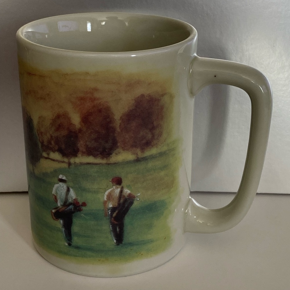 Vtg Otagiri Golf/Golfer Mug Japan Humorous Golf Just Like Life Fathers Day gift